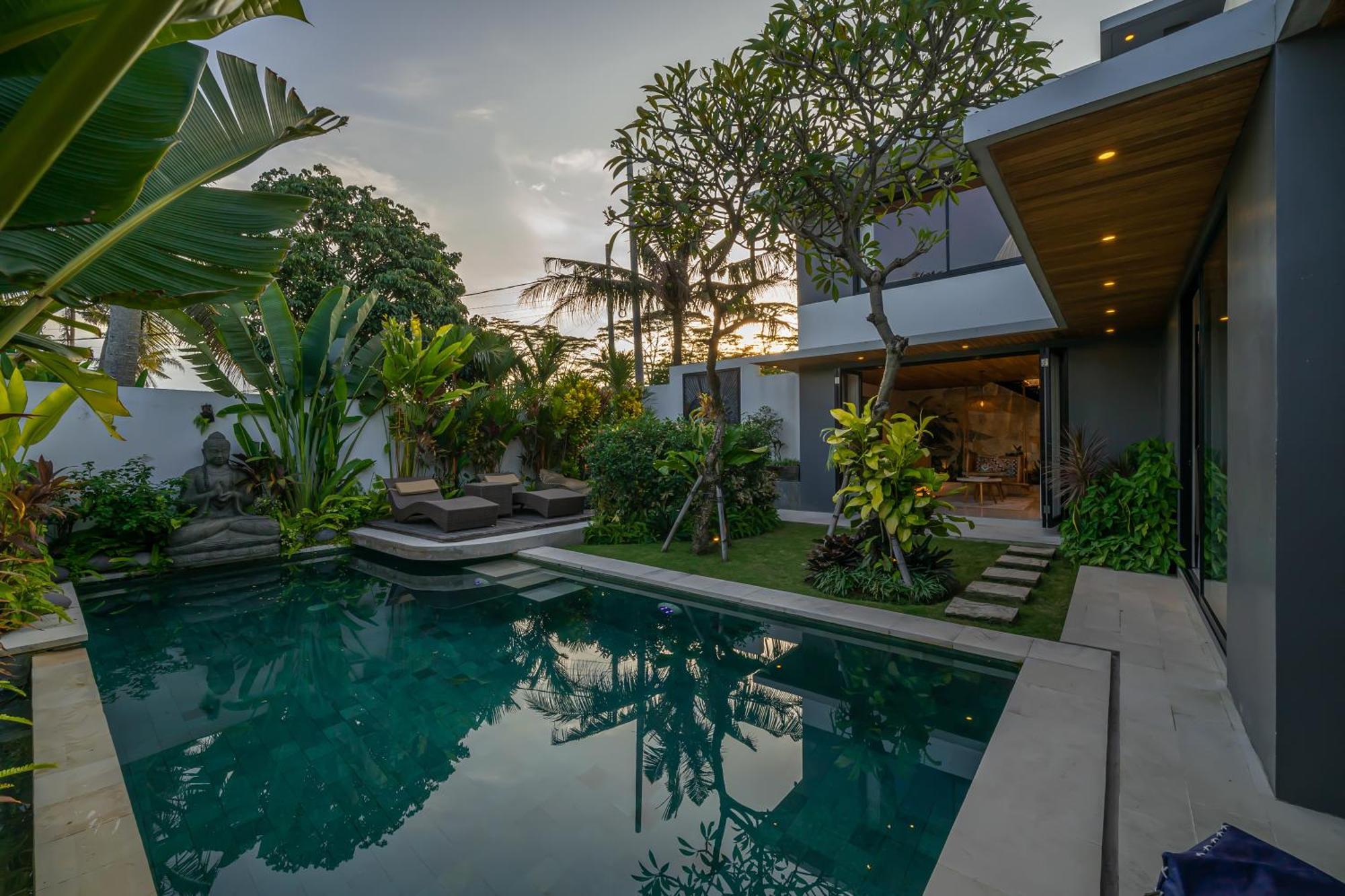 Villa Arunika - Stylish Tropical 2Br Villa Close To Nyanyi Beach! Selemadeg Buitenkant foto